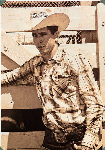 Jim Shoulders Rodeo Champion 1949 Oklahoma License Plate 